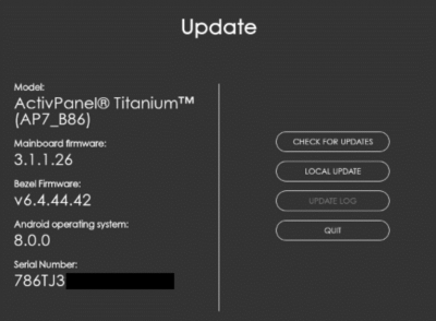 App-Integration für ActivPanel Element Serie und in ActivConnect OPS-G