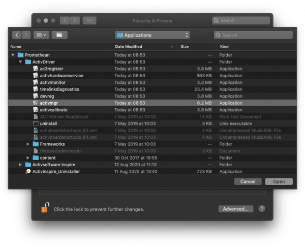 Comment activer activhardwareservice et activmgr
