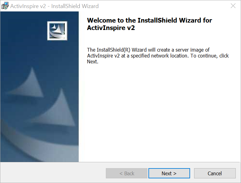 Instructions d'installation réseau d'ActivInspire pour Windows