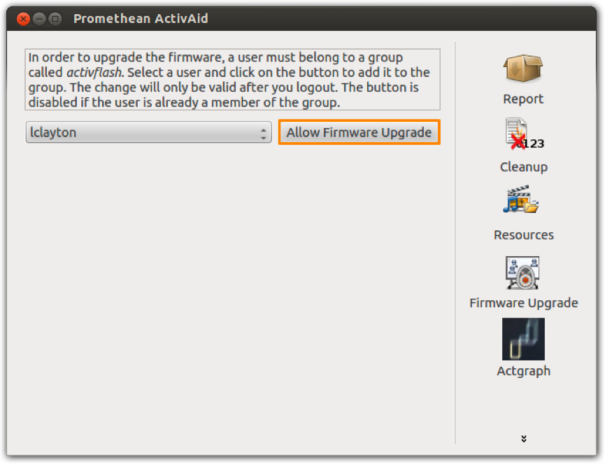 Firmware Upgrades on Linux Ubuntu
