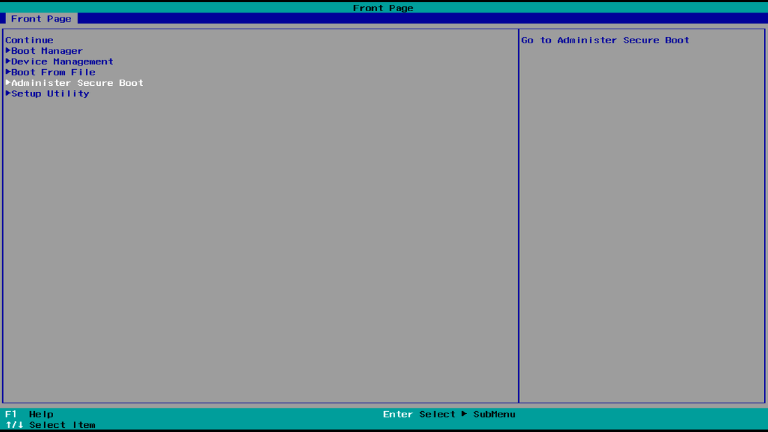 Comment activer le démarrage sécurisé sur l’OPSM3