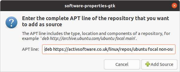 Installing ActivInspire on Linux Ubuntu 20.04