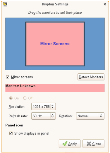 How to enable dual display on Linux