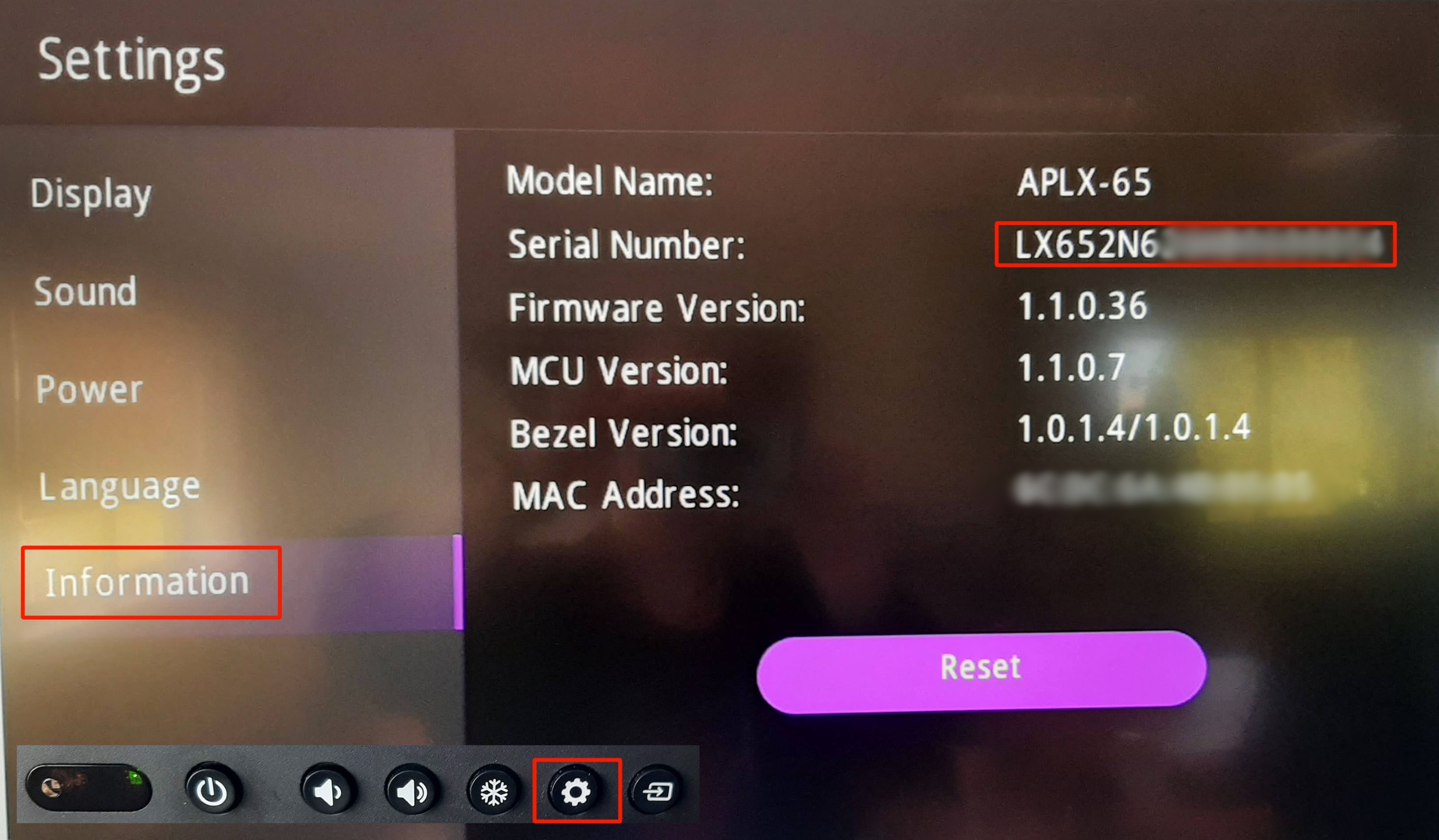 Finding your hardware serial number